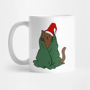 Christmas cat Mug